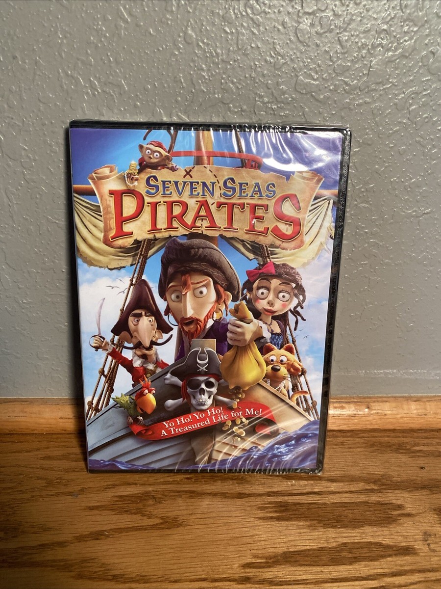 DVD - Animation - Seven Seas Pirates - Omar Aranda - Marcelo