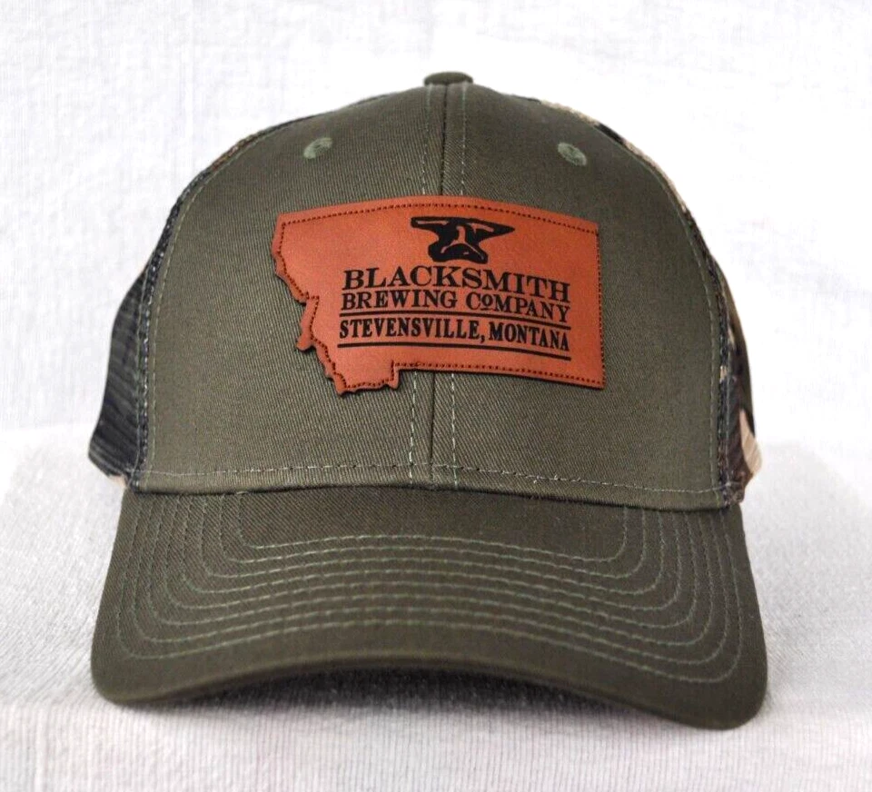 *BLACKSMITH BREWING CO* Montana Microbrewery Trucker Ball cap hat *OURAY 51382*
Opens in a new windo