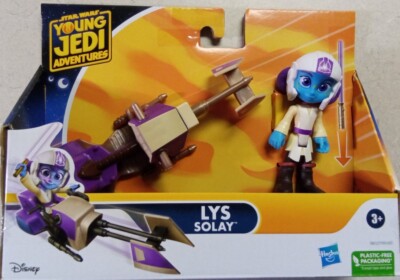 Star Wars Lys Solay Figure & Speeder Bike, Star Wars Toys, Preschool Toys