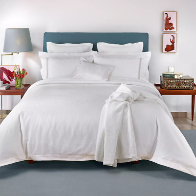 Amalia Home Collection Dinamene King Duvet Cover -White -  retail $510
