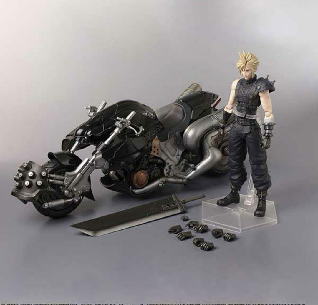 キャラクター Cloud Strife & Hardy-Daytona PLAYARTS square-enix-bring-arts-cloud-