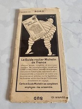 Carte MICHELIN de la France en 48 feuilles Nord