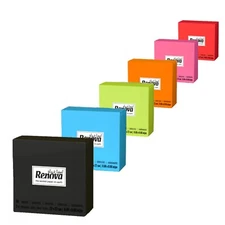 Renova Colored Cocktail Paper Napkins - 30 Sheets/Pack, 2-Ply, Table, Kitchen
