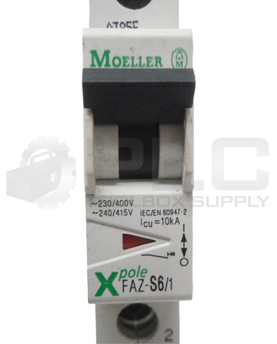 LOTE DE 6 DISYUNTORES MOELLER FAZ-S6/1 6A - Imagen 5 de 5