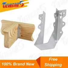 50PCS 2x6 Galvanized Joist Hangers for Secure Beam Connections 20 Gauge Steel