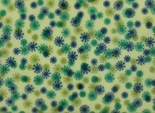 Moving Motion Green / Blue Spinning Gears 1960's VARI-VUE Lenticular Picture 