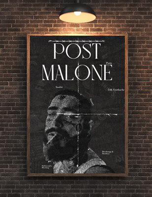 Post Malone Albums Poster