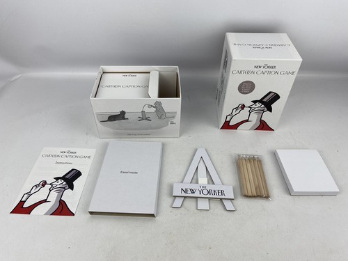 The New Yorker Cartoon Caption Card Game 2019 New Open Box Complete NYC409 - Picture 5 of 5