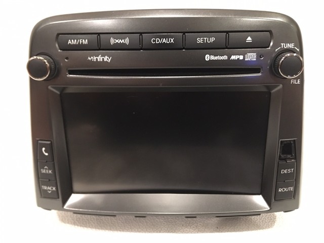 HYUNDAI GENESIS COUPE NAVIGATION BLUETOOTH CD MP3 AUX XM INFINITY 2009 ...