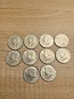 Kennedy Half Dollar 40% silver - Mixed lot of 10