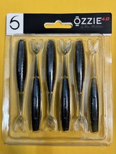 6th Sense Ozzie 4.0 Soft Jerk Bait 4” Ghost Minnow
