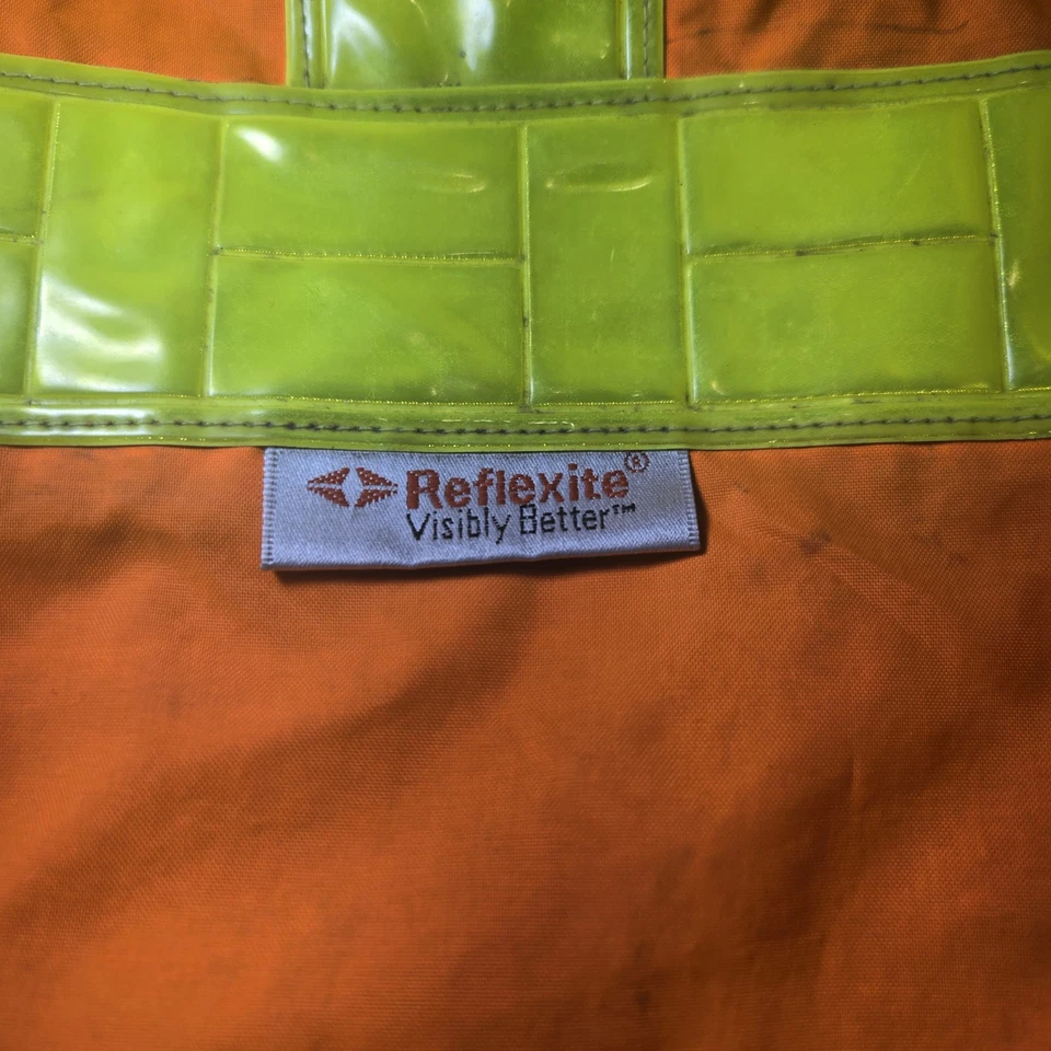 Jaqueta de chuva Kishigo RWJ101 Storm Stopper Pro - Laranja tamanho 4x-5x - Imagem 3 de 4