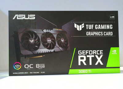 Asus TUF RTX 3060 TI V2 OC PCI-E TUF-RTX3060TI-O8G-V2-GAMING 8GB
