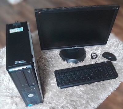 Dell Computer - incl. Bildschirm - sofort Einsatzbereit - Windows 7 installiert