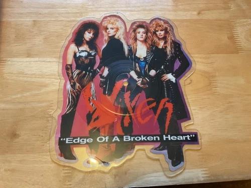 Vinyl 7" Single Picture Disc - Vixen - Edge Of A Broken Heart