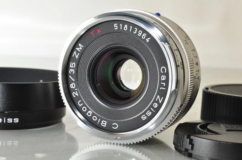 Carl Zeiss C Biogon T*2.8/35 ZM SV シルバー wyw801m Used ZEISS C Biogon T* 35mm f/2.8 ZM - Leica M Fit | MPB