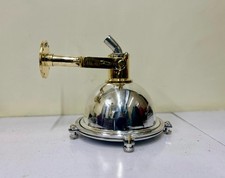 Kleine maritime Pendelleuchte Messing & Aluminium Decken Wandhalterung...