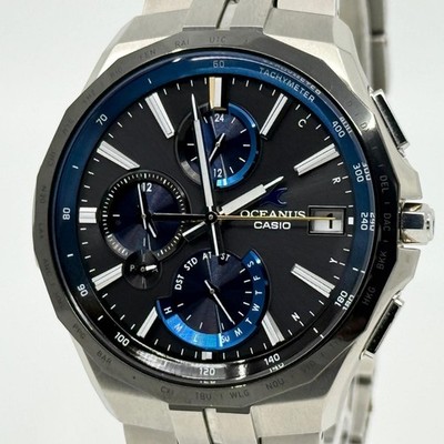 CASIO OCEANUS OCW-S5000E-1AJF Solar Radio-Controlled Men's Watch From Japan