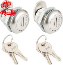 Truck Tool Box Lock Replacement, 2 Pack with Keys, Keyed Alike FREE SHIPPING