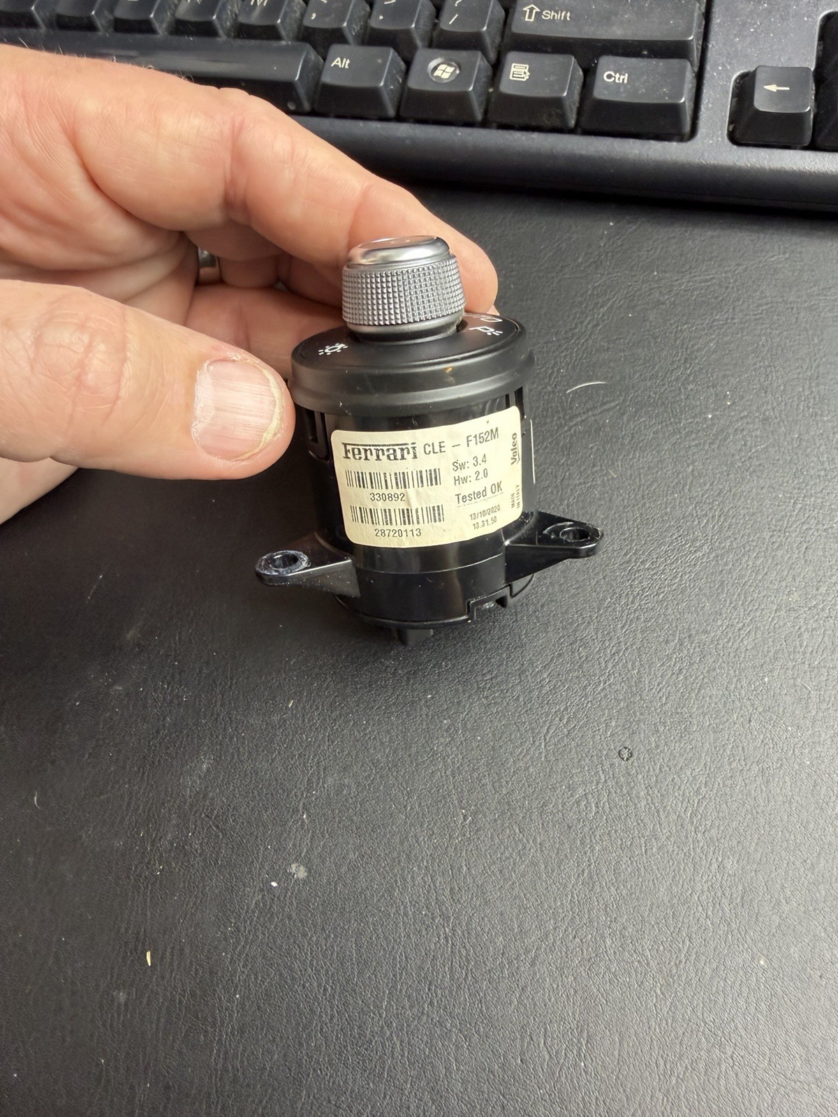 Ferrari OEM F8 / 812 / Monza HeadLights and Rear Fog light Switch Buttons 330892