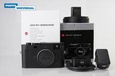 Leica M11 Monochrom Gehäuse schwarz neuwertig | 20208 | 60MP BSI-Sensor | 256GB