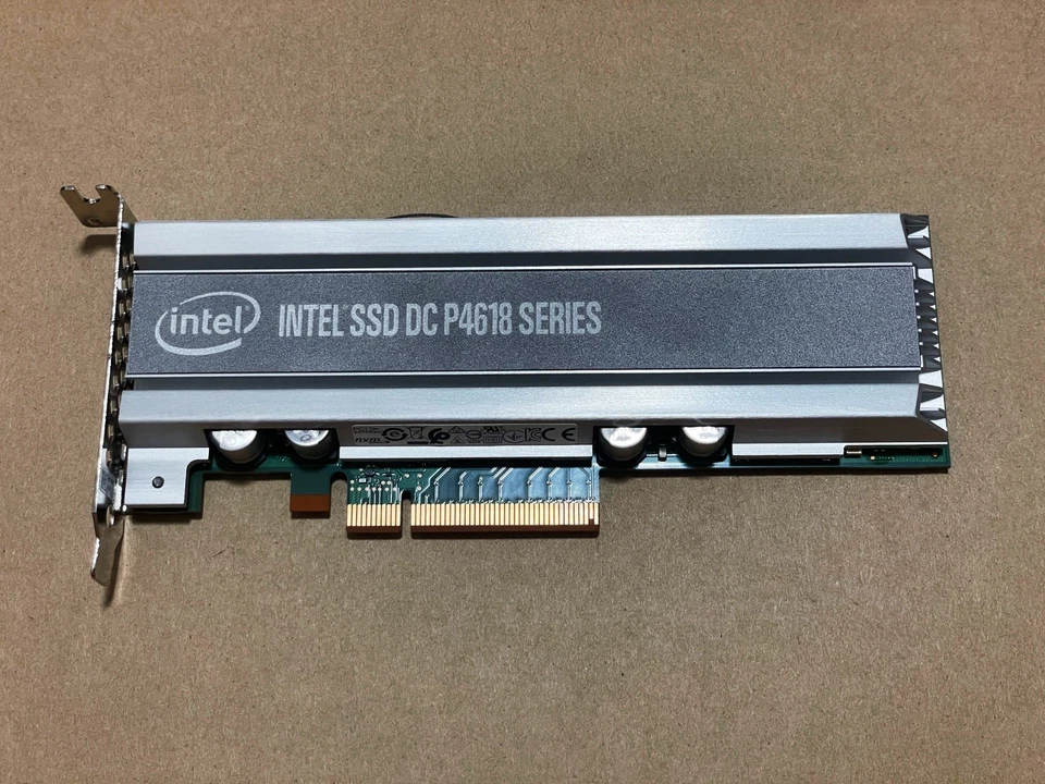 Sun Oracle 6,4TB INTEL P4618 SSD DC PCIE CARD SSDPECKE064T8 MLC 8,76PBW NVME.