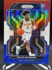 2021-22 Panini Prizm - Miles McBride #283 Red White & Blue Prizm (RC)