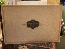INTERIORS DELUXE~c 1926~HC Book~Decorated With 20 Original Designs~Decorating~
