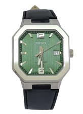 Casio MTP-B195D-3AVDF Men's Watch | Green Dial | Stainless Steel