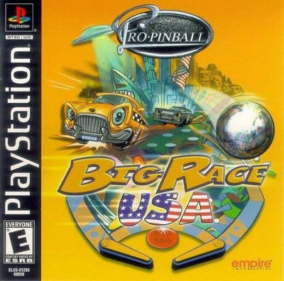 Pro Pinball Big Race Usa - PS1 PS2 Playstation Game Only