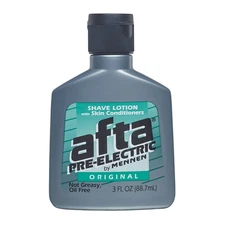 Afta Pre-Electric Pre-Shave 3 oz. Original Scent Flip Top Bottle  127656 1 Ct