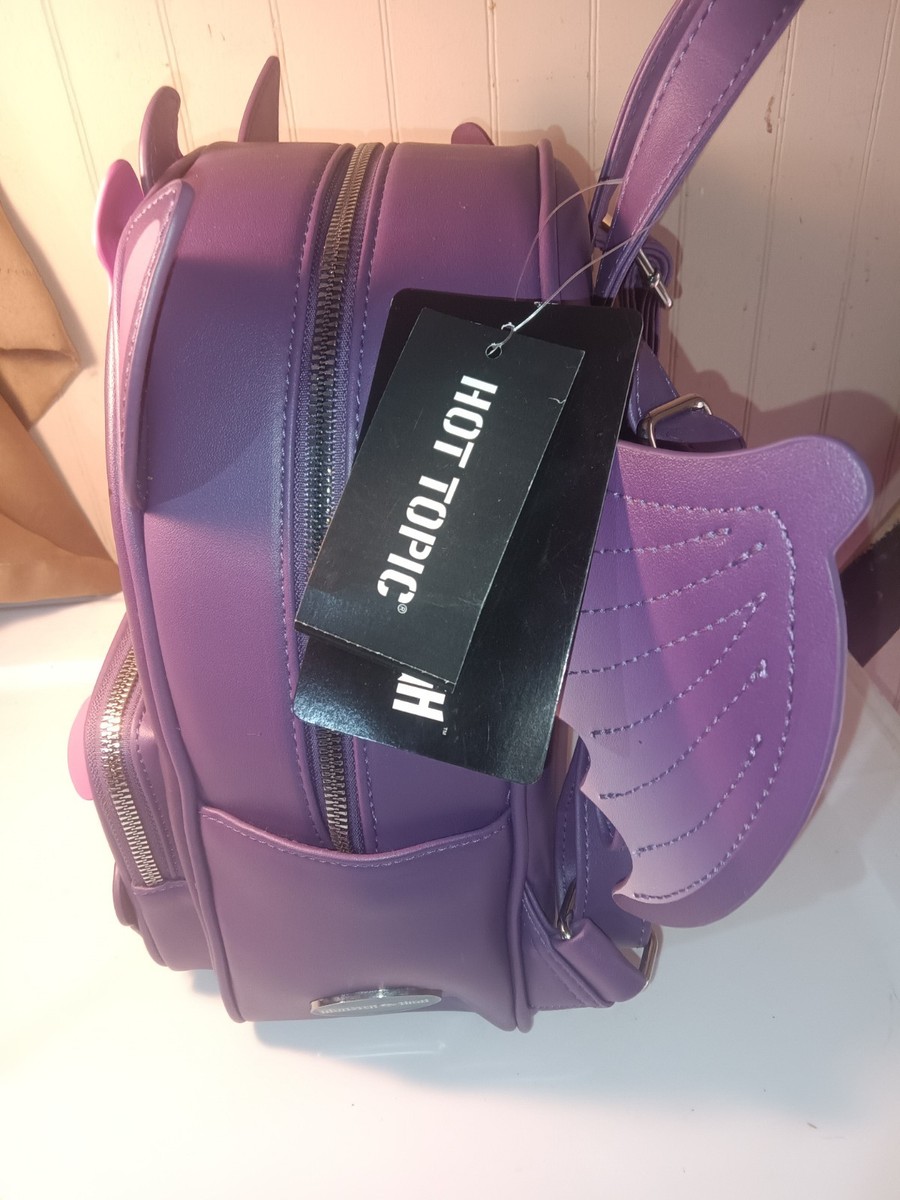 Monster High Draculalaura count fabulous mini purple backpack faux leather Monster High Draculaura Count Fabulous Figural Mini Purple  main image 2