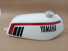 Yamaha DT175 DT 175 1977 -78 Aluminum White Painted Fuel Petrol Gas Tank + Cap