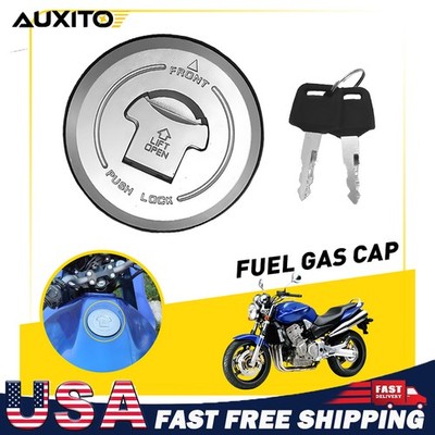 1 x Fuel Gas Tank Cap & 2x Lock Key For Honda VTX1800 R 2002-2003 R1 R2 R3 04-07