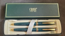 Cross Radiance Ballpoint Pen and Pencil Set, Forest Green