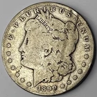 1899 S San Francisco Mint Morgan Dollar $1 Old US 90% Silver Coin