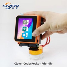 12.7mm Handheld Inkjet Printer 600dpi Fast Dry Ink for Batch Coding