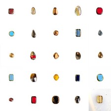 Spacer Beads Czech Glass Beads Red Pink Blue Yellow 6-18mm 8-50ct