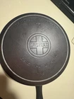 GRISWOLD 716 A LARGE LOGO  HEAT RING NUMBER 10 CAST IRON SKILLET