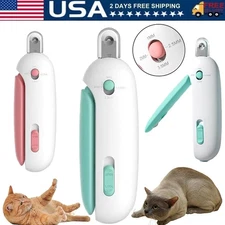 Pet Nail Scissors Dog Nail Cutter Cat Nail Clippers and Trimmers with Led Lights