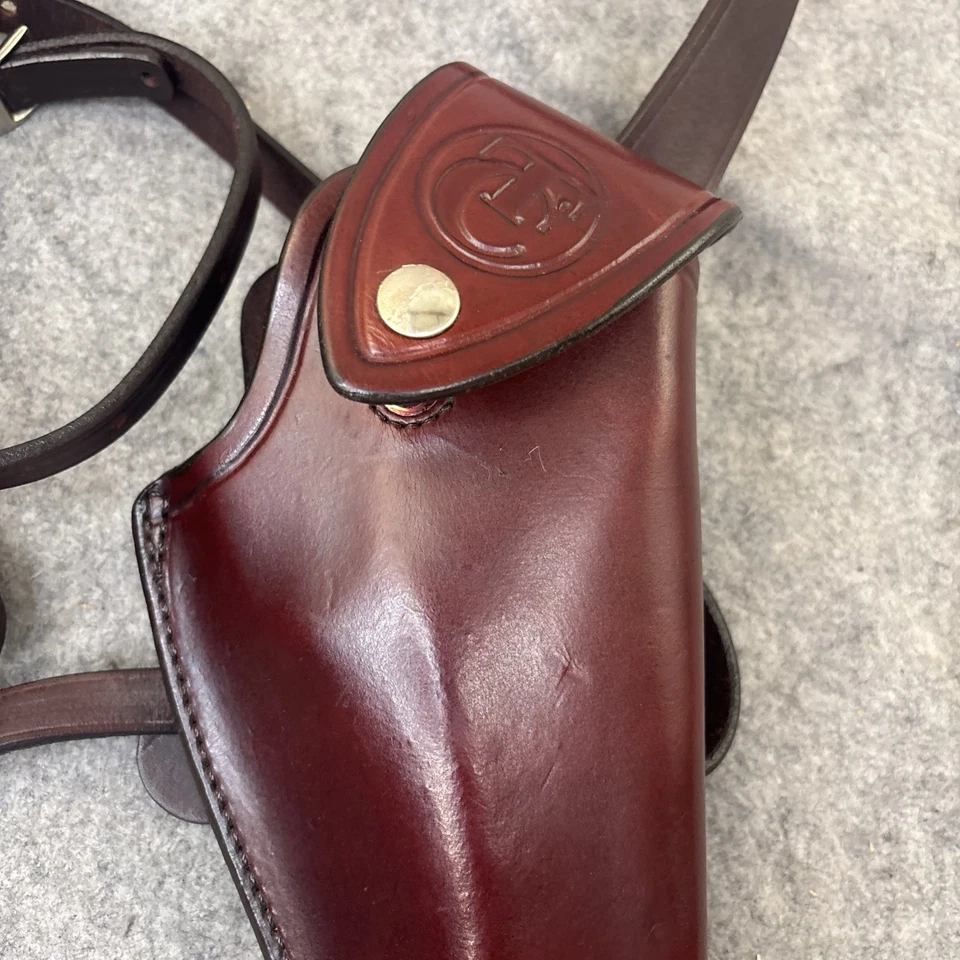 Funda de hombro de cuero original de fábrica Thompson Center T/C Contender de colección Foto 4 de 4