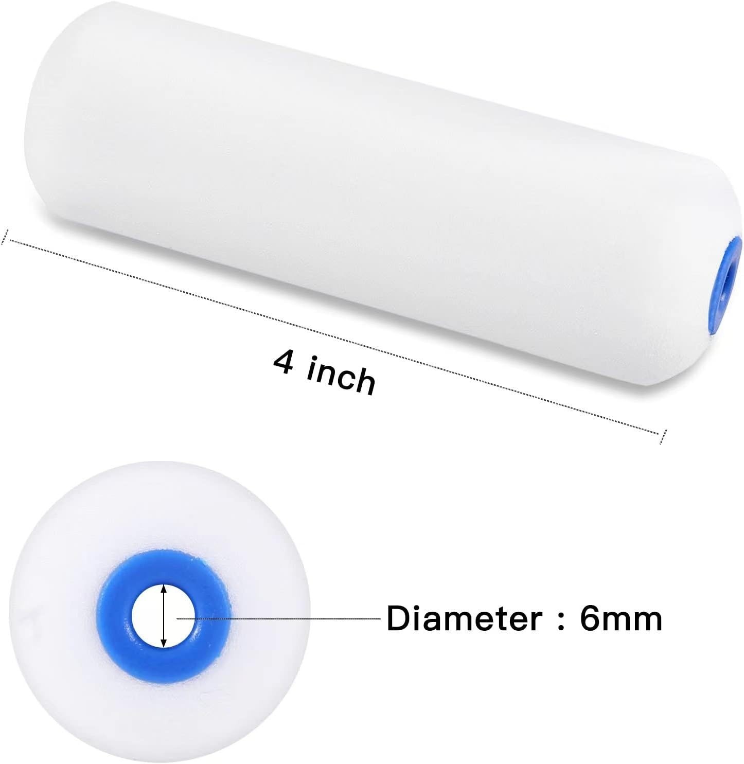 10 Durable High Density Foam Roller Covers - Perfect for Walls, Cabinets, Doors