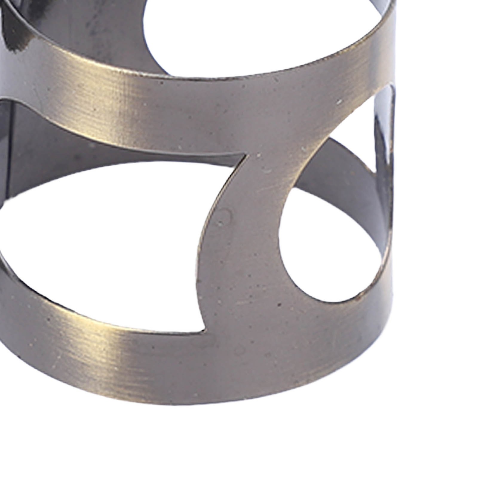 Saxophone Ligature Mouthpiece Fastener Sax Metal Clip Musical Instrument Acc ECM