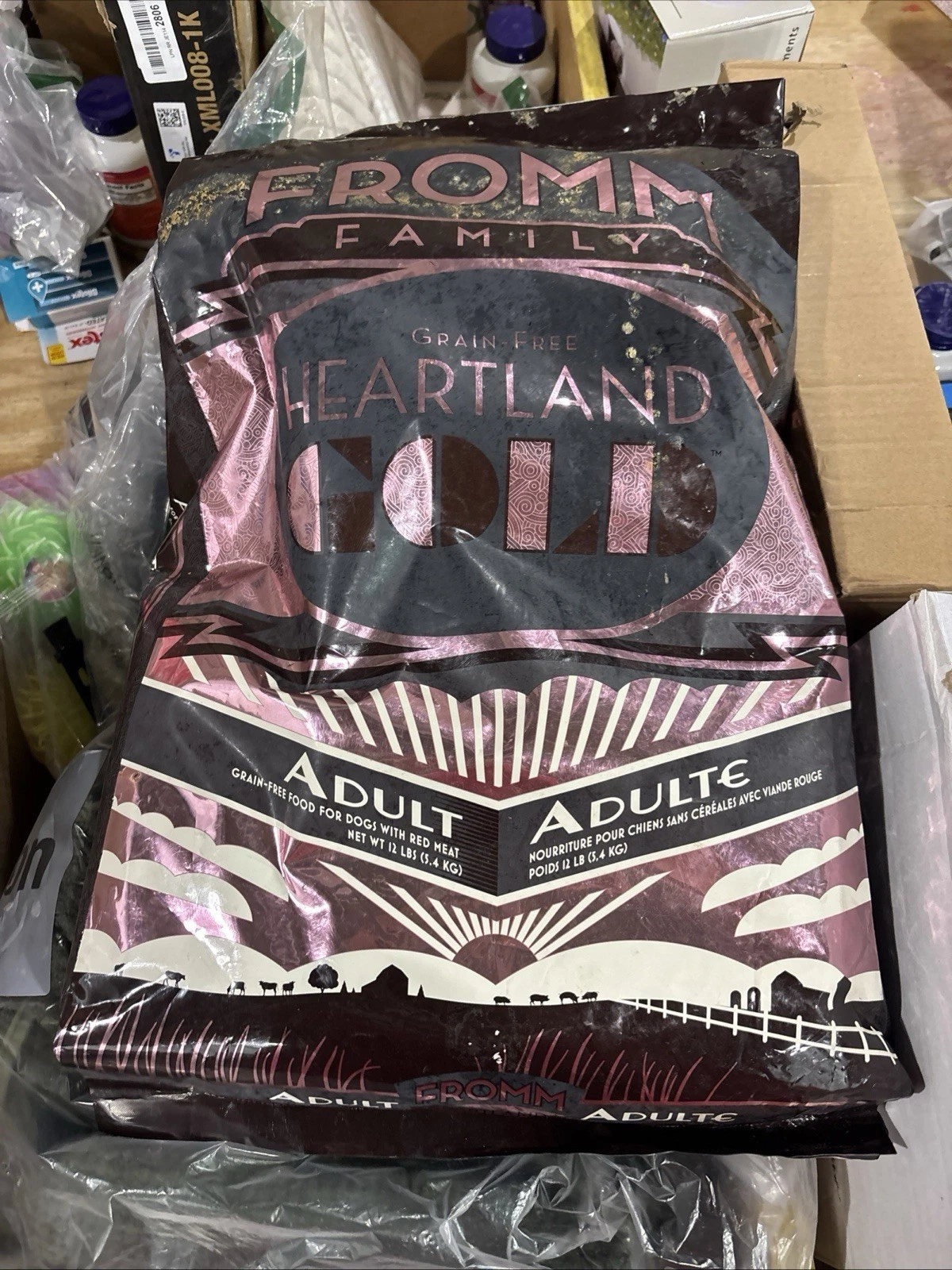 12Lb Fromm Heartland Gold Adult Dry Dog Food - Beef Recipe Heartland Grain Free