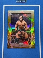 2026 Topps Chrome WWE Lucien Price 24/50 Gold Refractor
