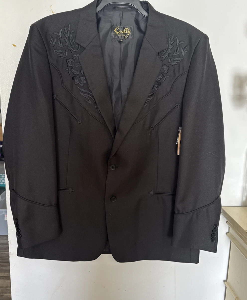 西部风绣花外套，男士外套和夹克| eBay