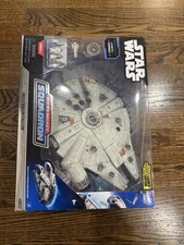 Star Wars Micro Galaxy Squadron Millennium Falcon #0022 Jazwares Launch Edition