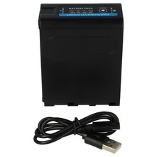 Akku für Sony GV-D200 GV-D800 GV-A500E HDR-FX1 HDR-AX2000 10400mAh 7,2V