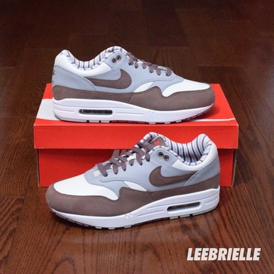 Nike Air Max 1 Premium Shima Shima 2023 White Brown Red FB8916-100 Men's Size