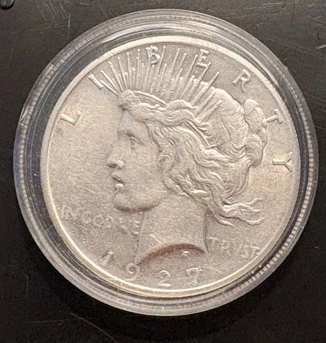 🔥1927 Peace Dollar 90% Silver CoinSnap analysis is Fine to AU🔥